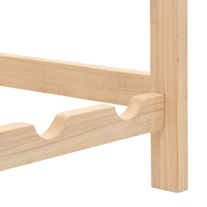 Portavini in Legno Massello di Cedro 57,5x28x102 cm