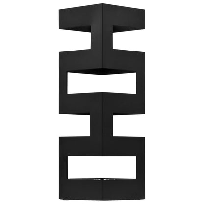 Black Steel Umbrella Holder