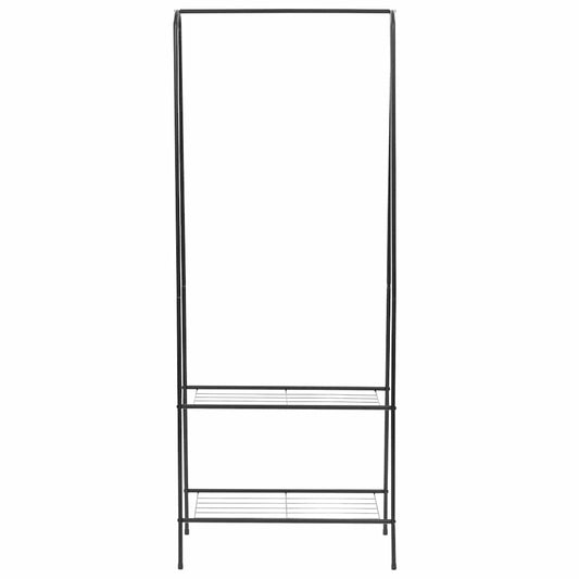Appendiabiti 59x35x150 cm Nero - homemem39