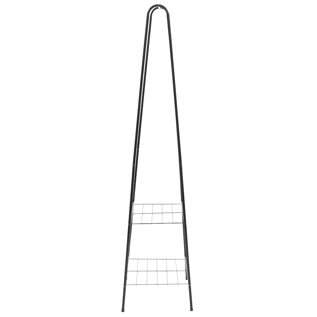 Appendiabiti 59x35x150 cm Nero - homemem39