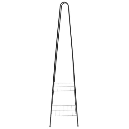 Appendiabiti 59x35x150 cm Nero - homemem39