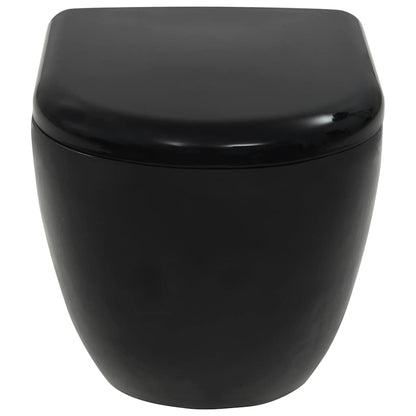 WC Sospeso in Ceramica Nera | homemem39