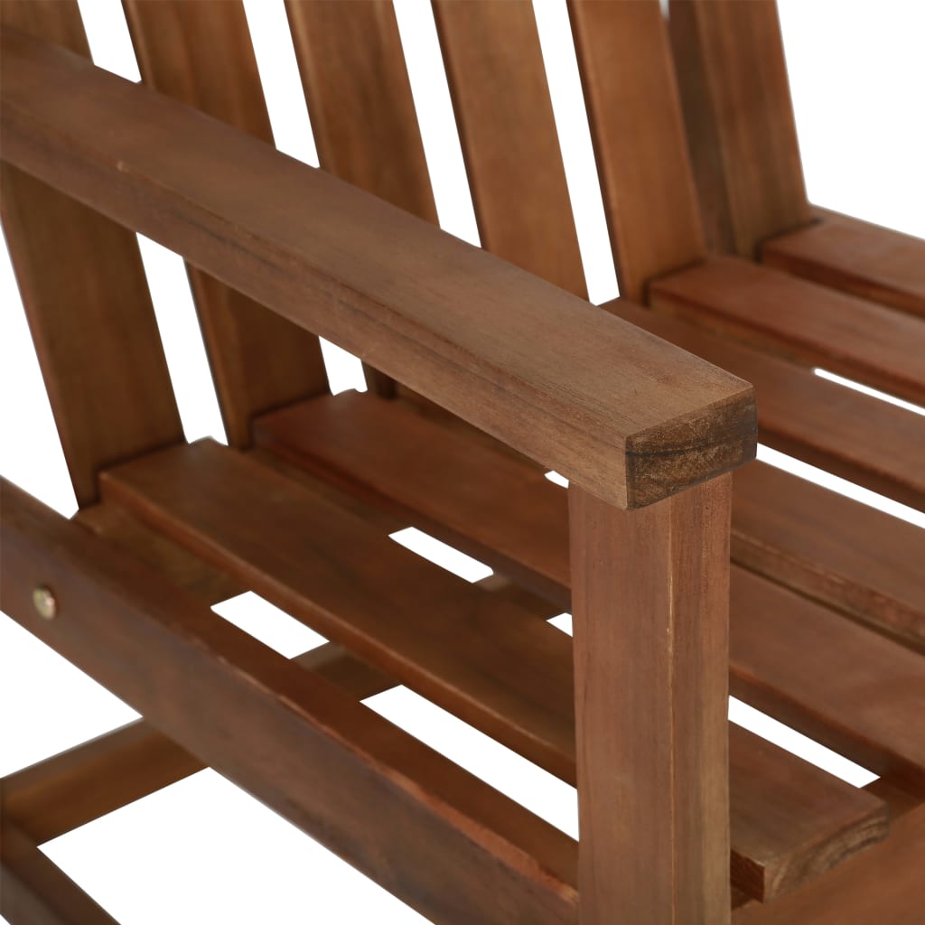 Sedie da Giardino 2 pz in Legno Massello d'Acacia - homemem39