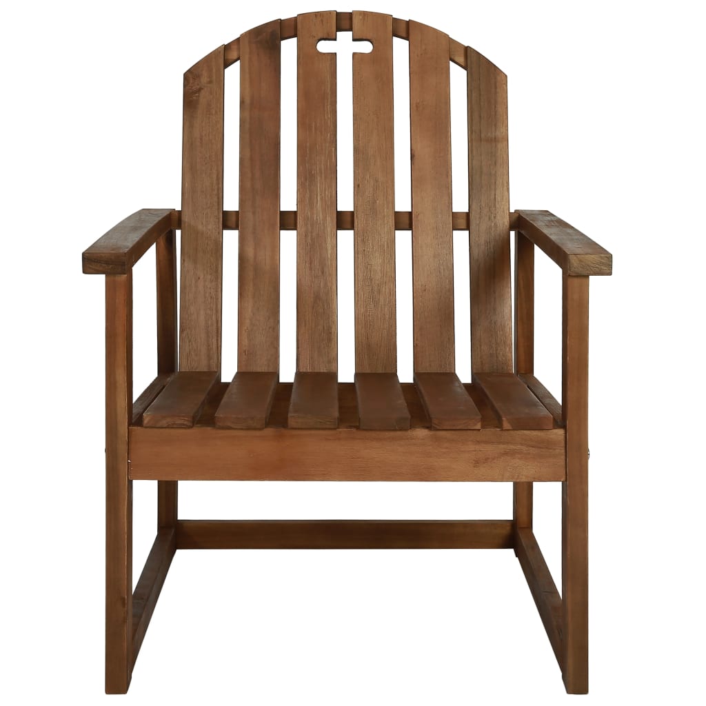 Set da Pranzo da Giardino 4 pz in Legno Massello di Acacia | homemem39