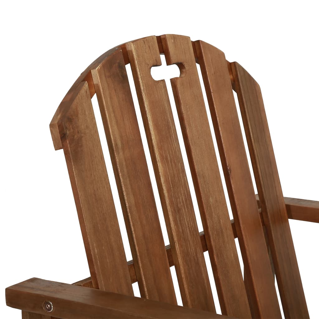 Set da Pranzo da Giardino 4 pz in Legno Massello di Acacia | homemem39