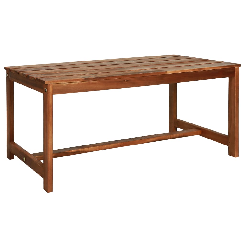 Set da Pranzo da Giardino 4 pz in Legno Massello di Acacia | homemem39