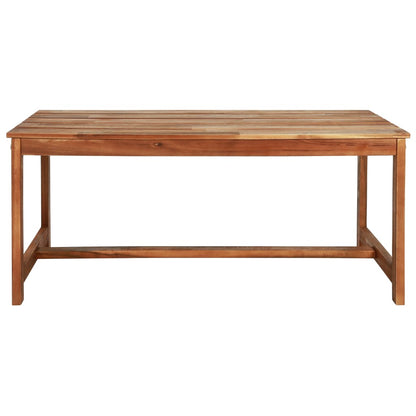 Set da Pranzo da Giardino 4 pz in Legno Massello di Acacia | homemem39
