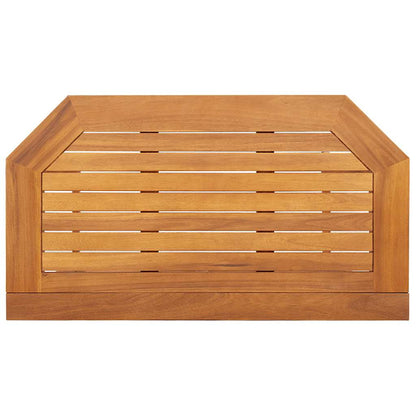 Tavolo da Bistrot 90x50x75 cm in Legno Massello di Acacia - homemem39