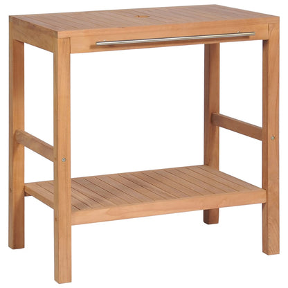 Mobile per Lavabo in Massello di Teak 74x45x75 cm | homemem39