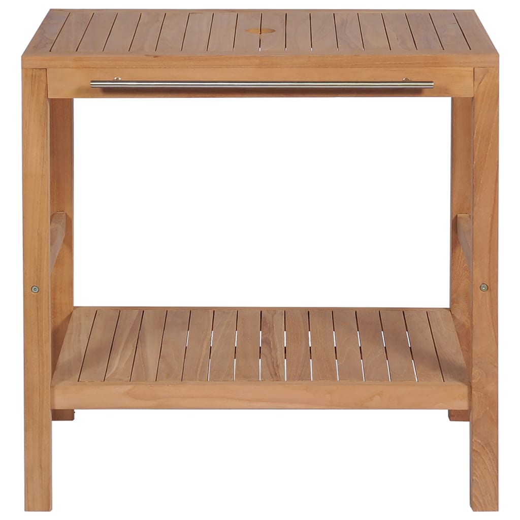 Mobile per Lavabo in Massello di Teak 74x45x75 cm | homemem39