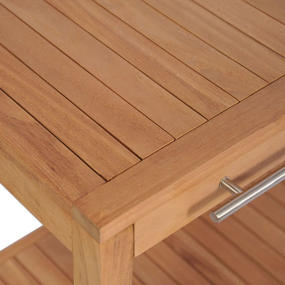 Mobile per Lavabo in Massello di Teak 74x45x75 cm | homemem39