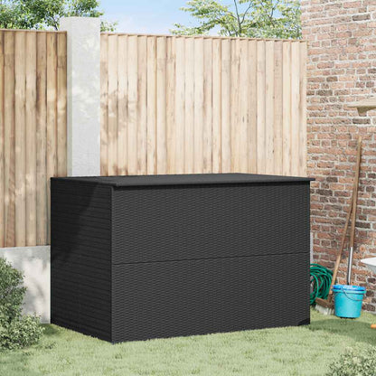 Black Garden Trunk 150x100x100 cm in Polyrattan