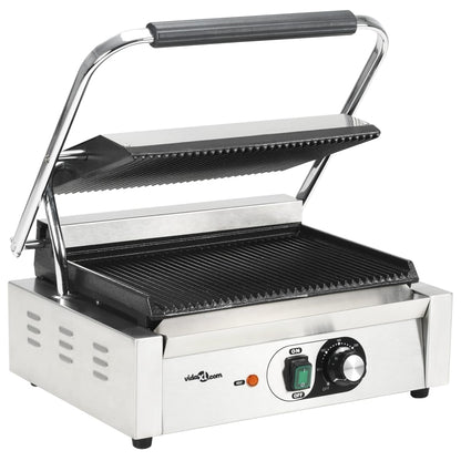 Griglia per Panini Scanalata 2200 W 43x30,5x20cm - homemem39