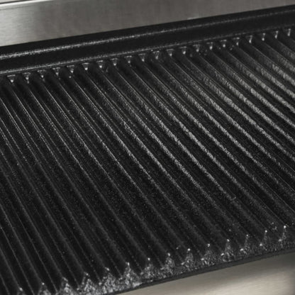 Doppia Griglia per Panini Scanalata 3600 W 57x30,5x20 cm - homemem39