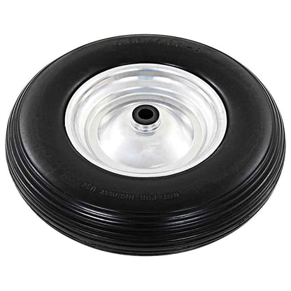 Ruota per Carriola con Asse in PU Solido 4.00-8 390 mm | homemem39