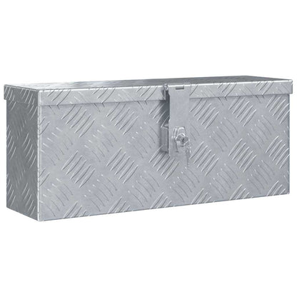 Cassetta in Alluminio 48,5x14x20 cm Argento