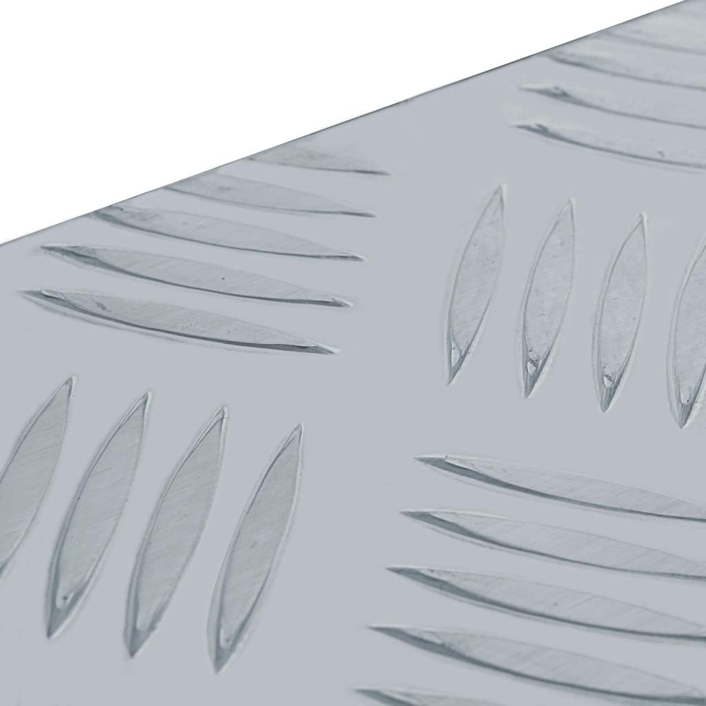 Cassetta in Alluminio 48,5x14x20 cm Argento | homemem39