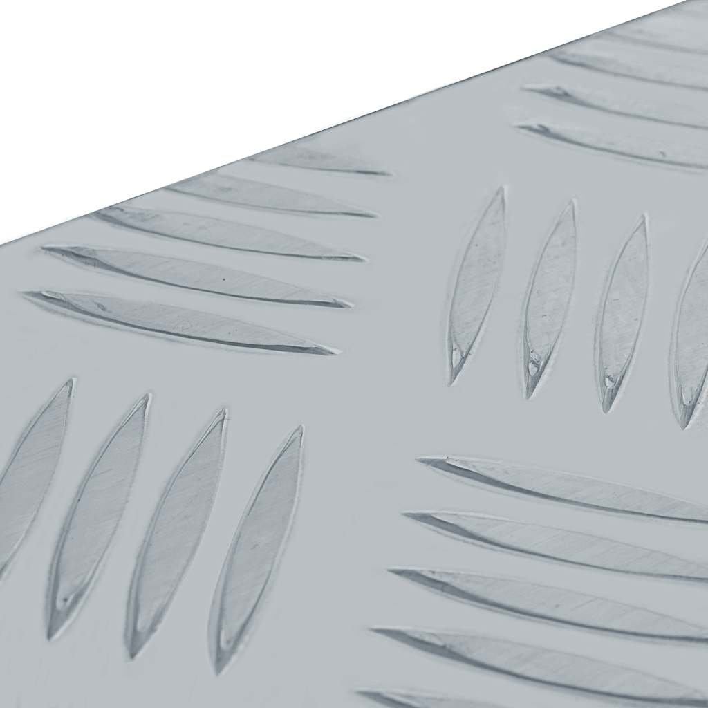 Cassetta in Alluminio 76,5x26,5x33 cm Argento | homemem39
