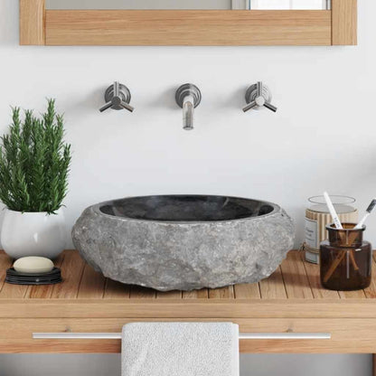Lavandino 40x12 cm in Marmo Nero | homemem39