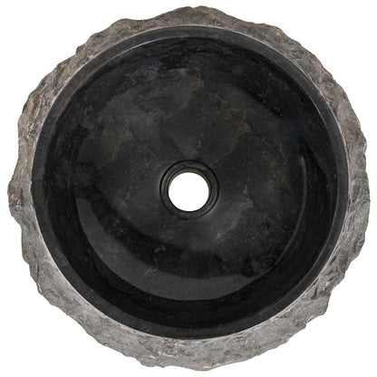 Lavandino 40x12 cm in Marmo Nero | homemem39