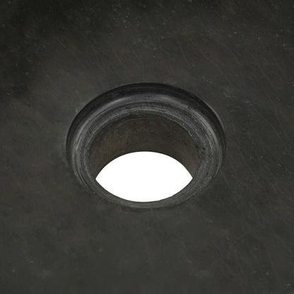 Lavandino 30x30x15 cm in Pietra di Fiume Nero | homemem39