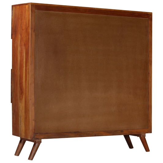 Credenza in Legno Massello di Recupero 150x40x152 cm - homemem39