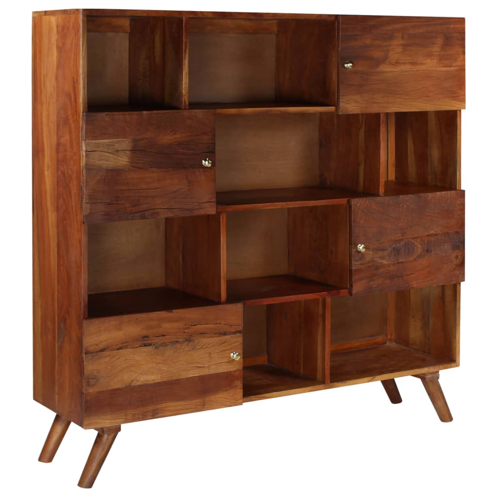 Credenza in Legno Massello di Recupero 150x40x152 cm - homemem39