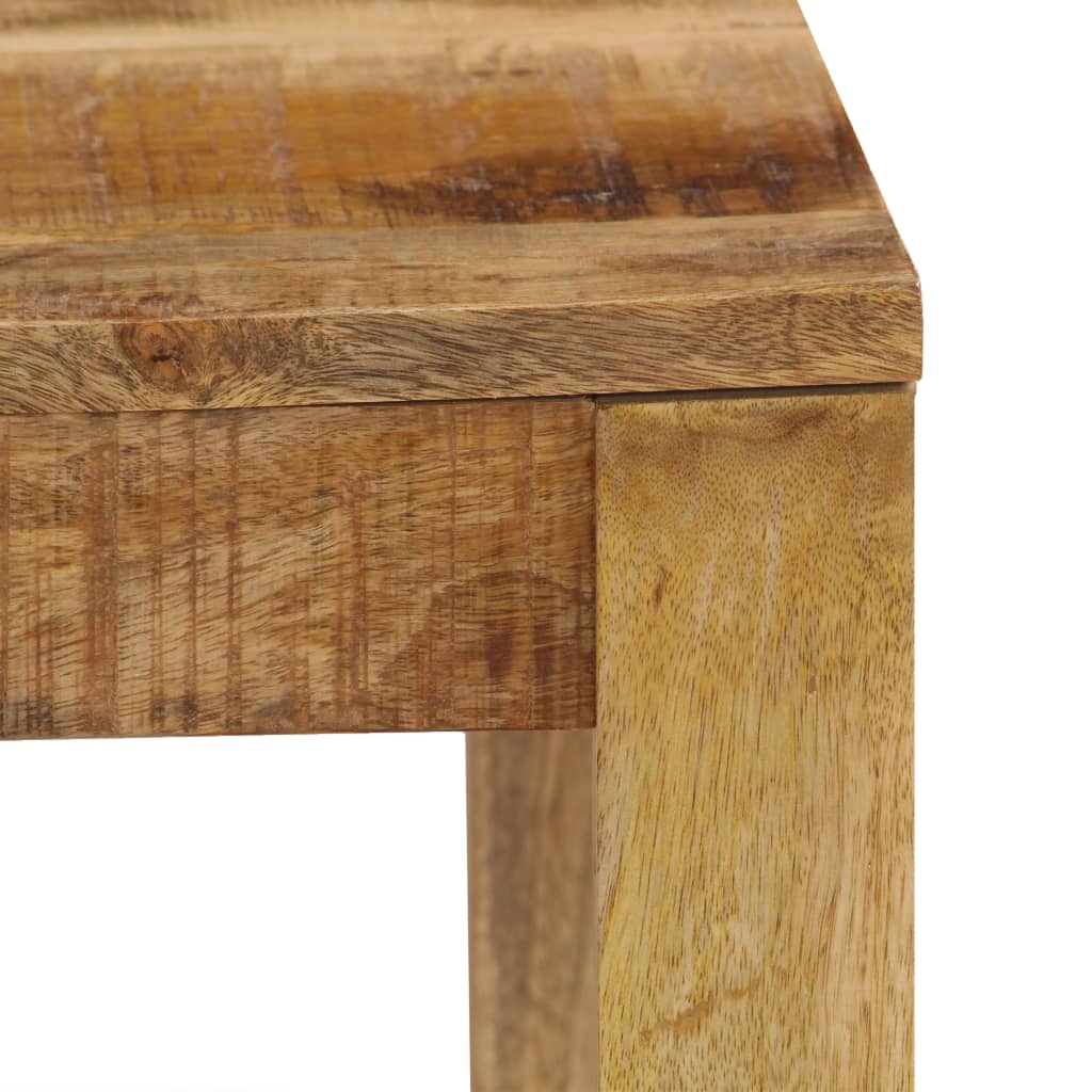 Tavolino da Salotto in Legno Massello di Mango 80x80x40cm | homemem39