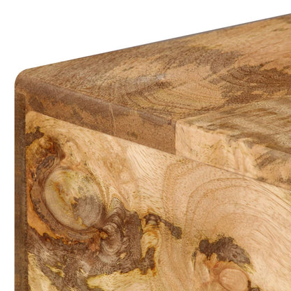 Scrivania con Cassetti in Legno Massello di Mango 110x50x76 cm - homemem39