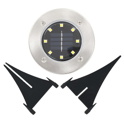 Lampade Solari da Terra 8 pz Luci a LED Bianco Caldo - homemem39