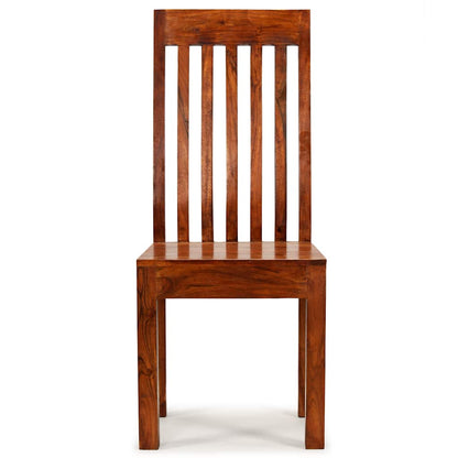 Sedie da Pranzo 6 pz in Legno Massello Moderne | homemem39