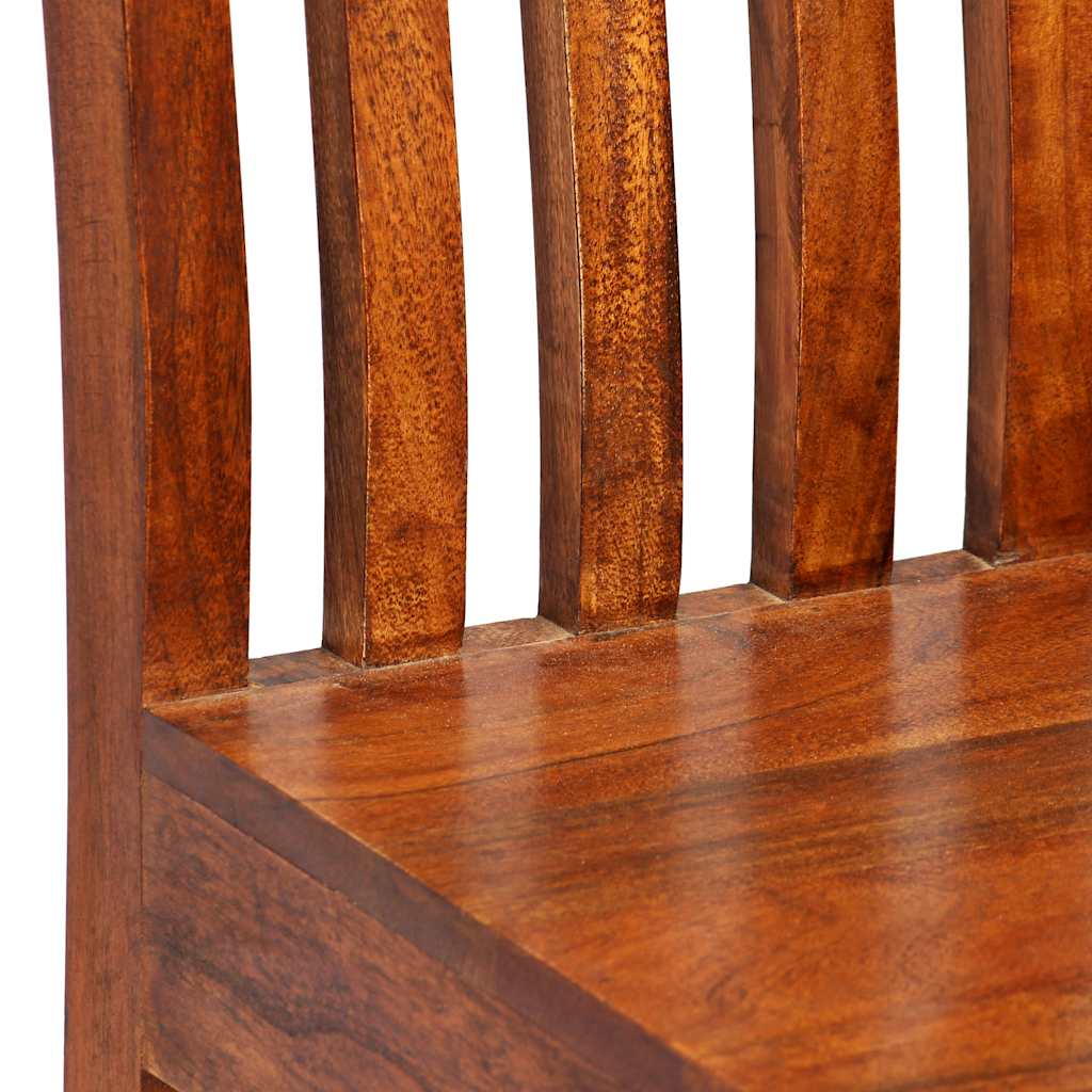Sedie da Pranzo 6 pz in Legno Massello Moderne | homemem39