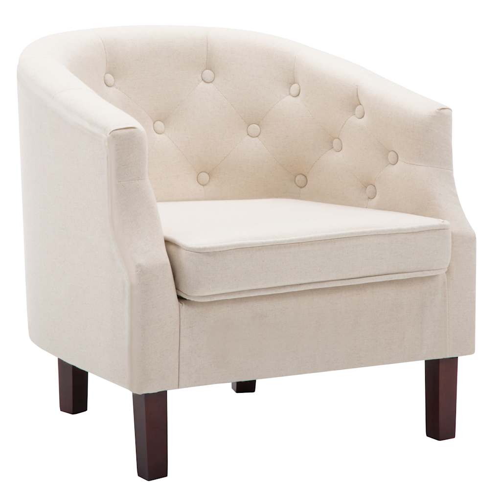 Poltrona Beige in Tessuto | homemem39