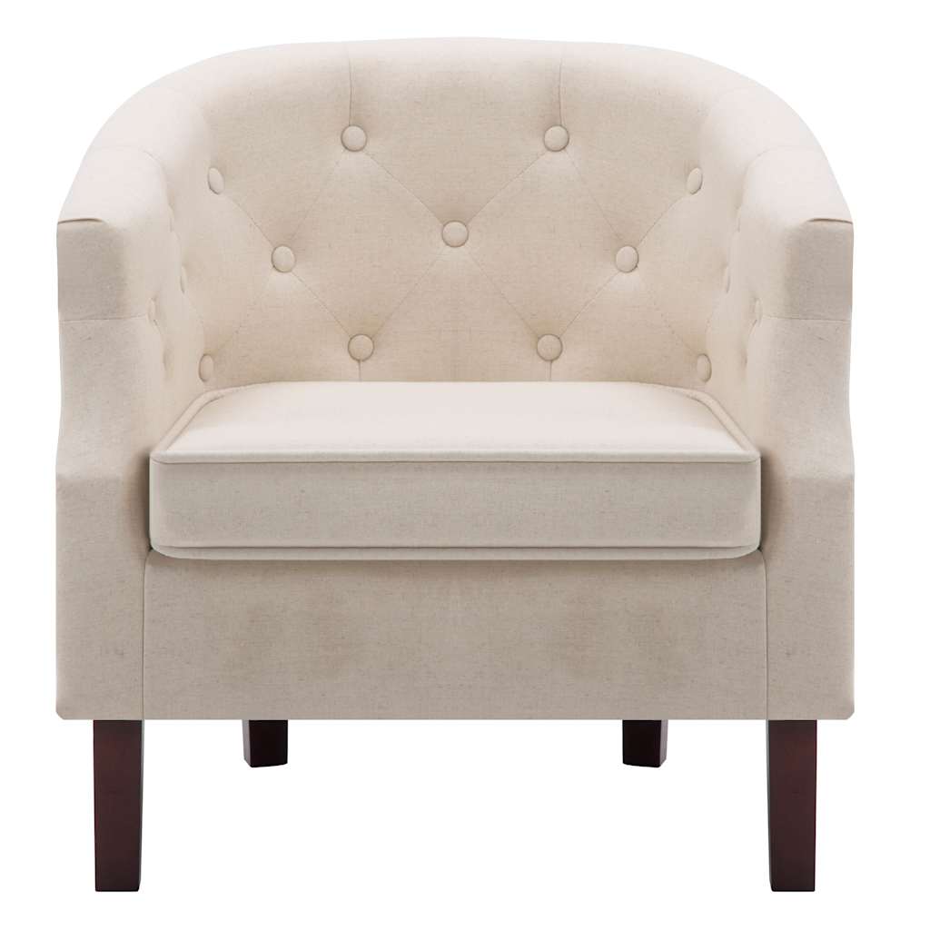 Poltrona Beige in Tessuto | homemem39