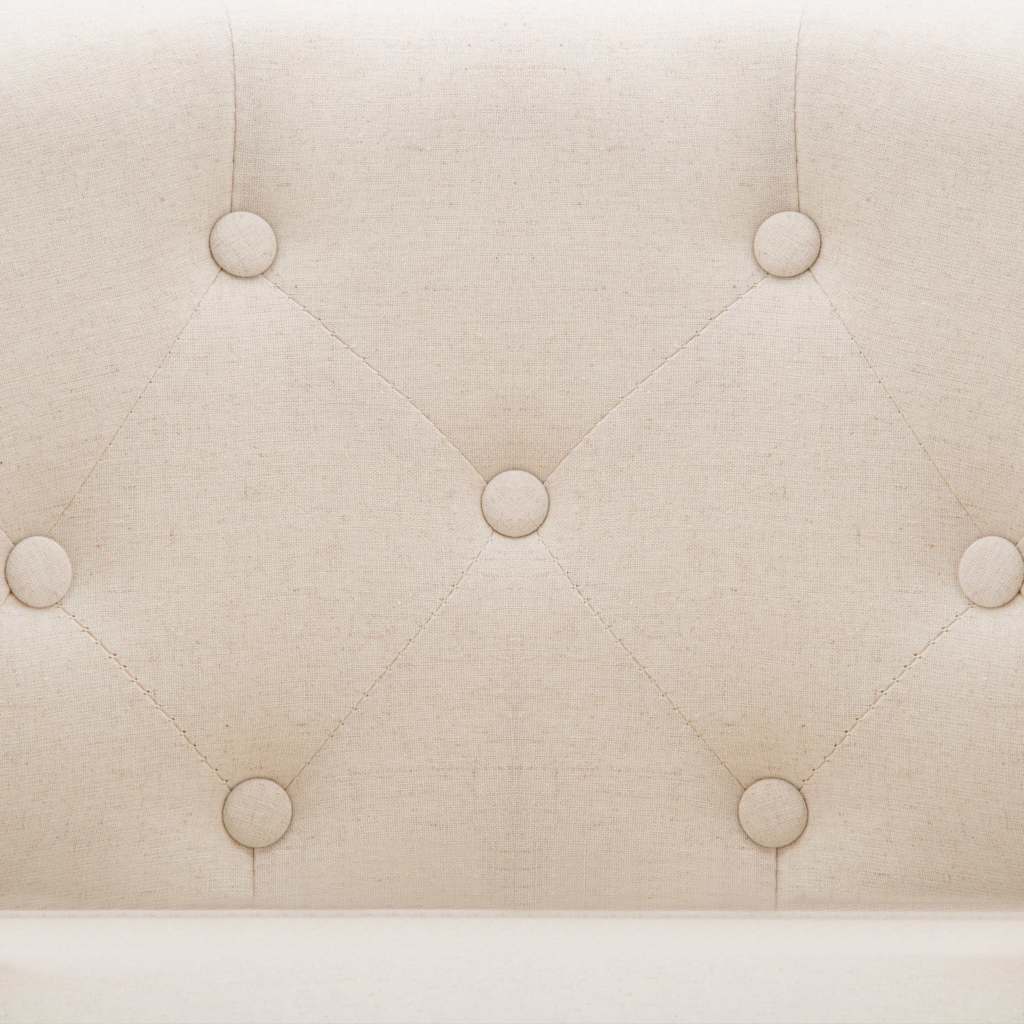 Poltrona Beige in Tessuto