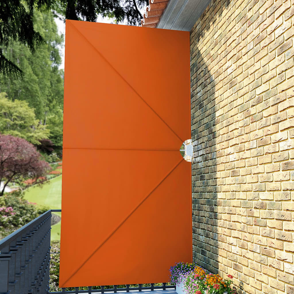 Tenda Laterale per Terrazza Pieghevole Terracotta 400x200 cm | homemem39