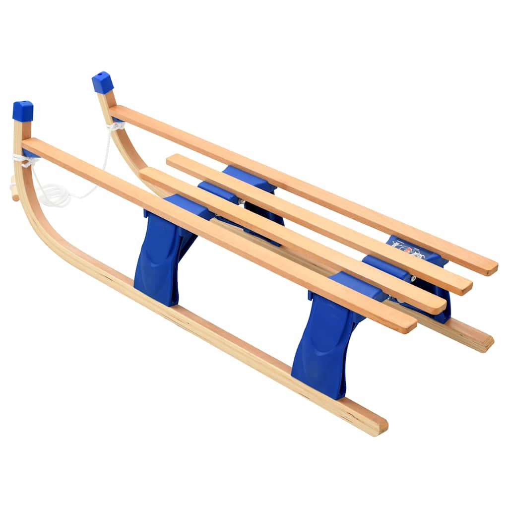 Slittino Pieghevole in Legno 110 cm - homemem39