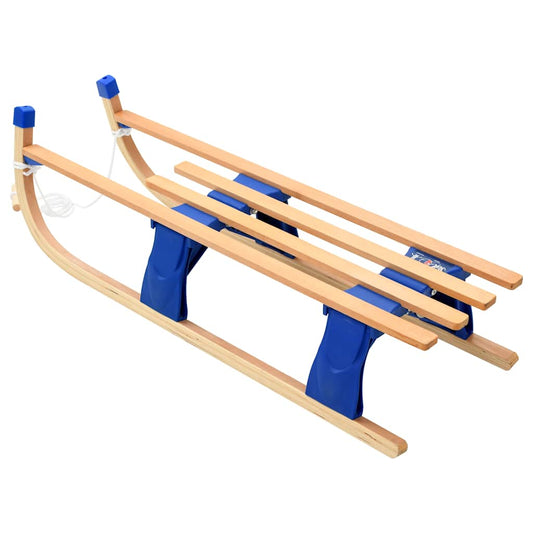 Slittino Pieghevole in Legno 110 cm - homemem39