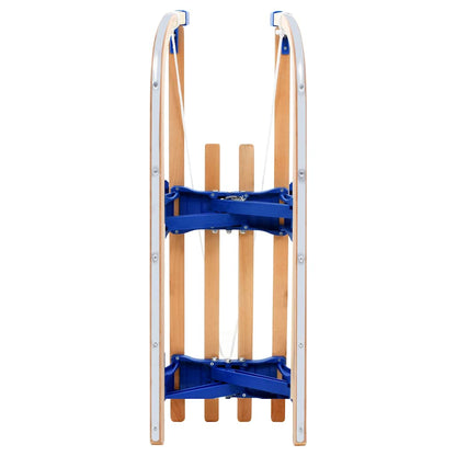 Slittino Pieghevole in Legno 110 cm - homemem39