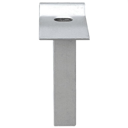 Cancello da giardino in rete di acciaio zincato 306x100 cm grigio - homemem39