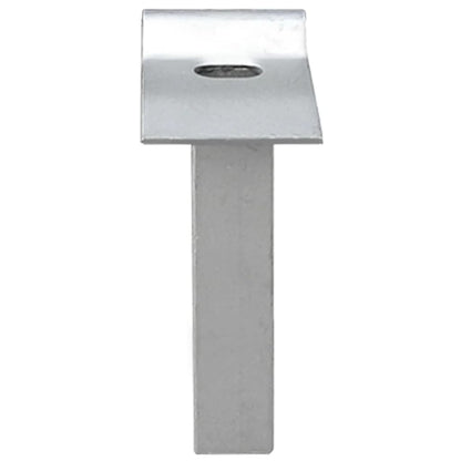 Cancello da Giardino in Rete di Acciaio Zincato 400x150 cm Grigio | homemem39