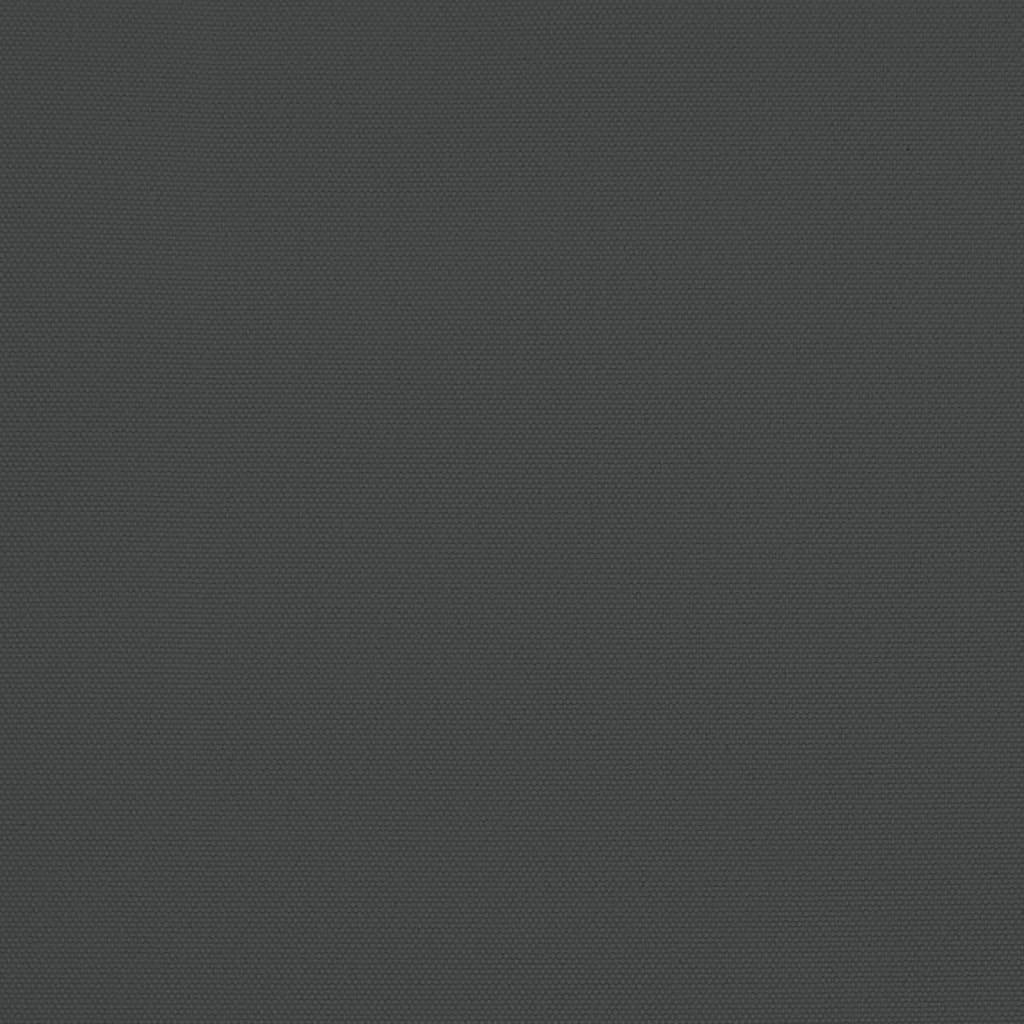 Ombrellone Balcone Palo Alluminio Antracite 300x155 cm a Metà