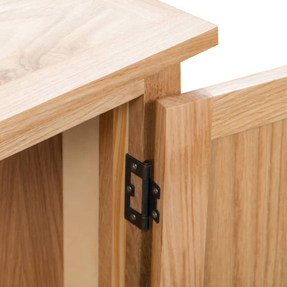 Armadietto ad Angolo 80x33,5x78 cm in Massello di Rovere