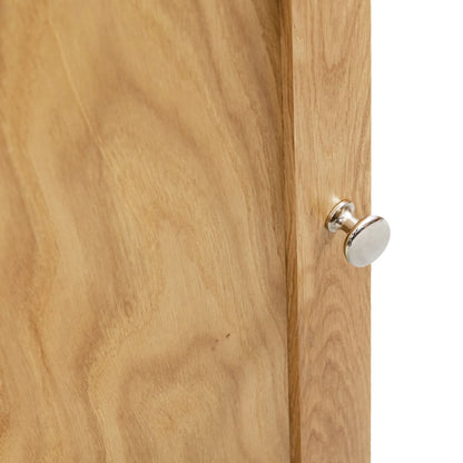 Armadietto ad Angolo 59x36x180 cm in Massello di Rovere | homemem39
