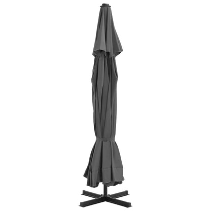 Ombrellone da Esterni con Palo in Alluminio 500 cm Antracite | homemem39