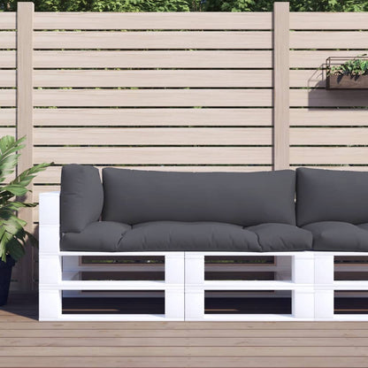 Cuscini per Pallet 3 pz Grigi in Tessuto | homemem39