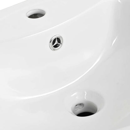 Lavabo Bianco 52 x 45 x 49 cm Ceramica Smaltata | homemem39