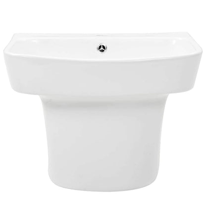 Lavabo Bianco 50 x 45 x 41 cm Ceramica Smaltata