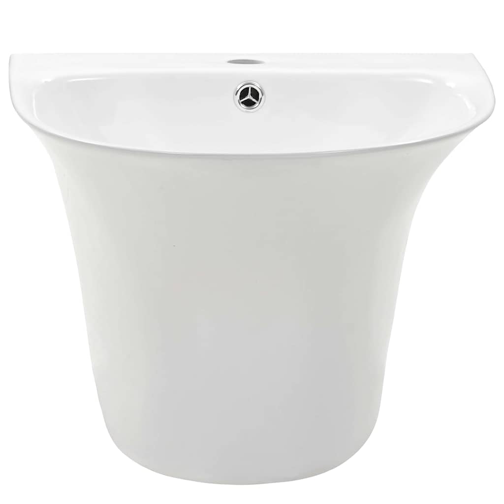 Lavabo Bianco 47 x 45 x 37 cm Ceramica Smaltata