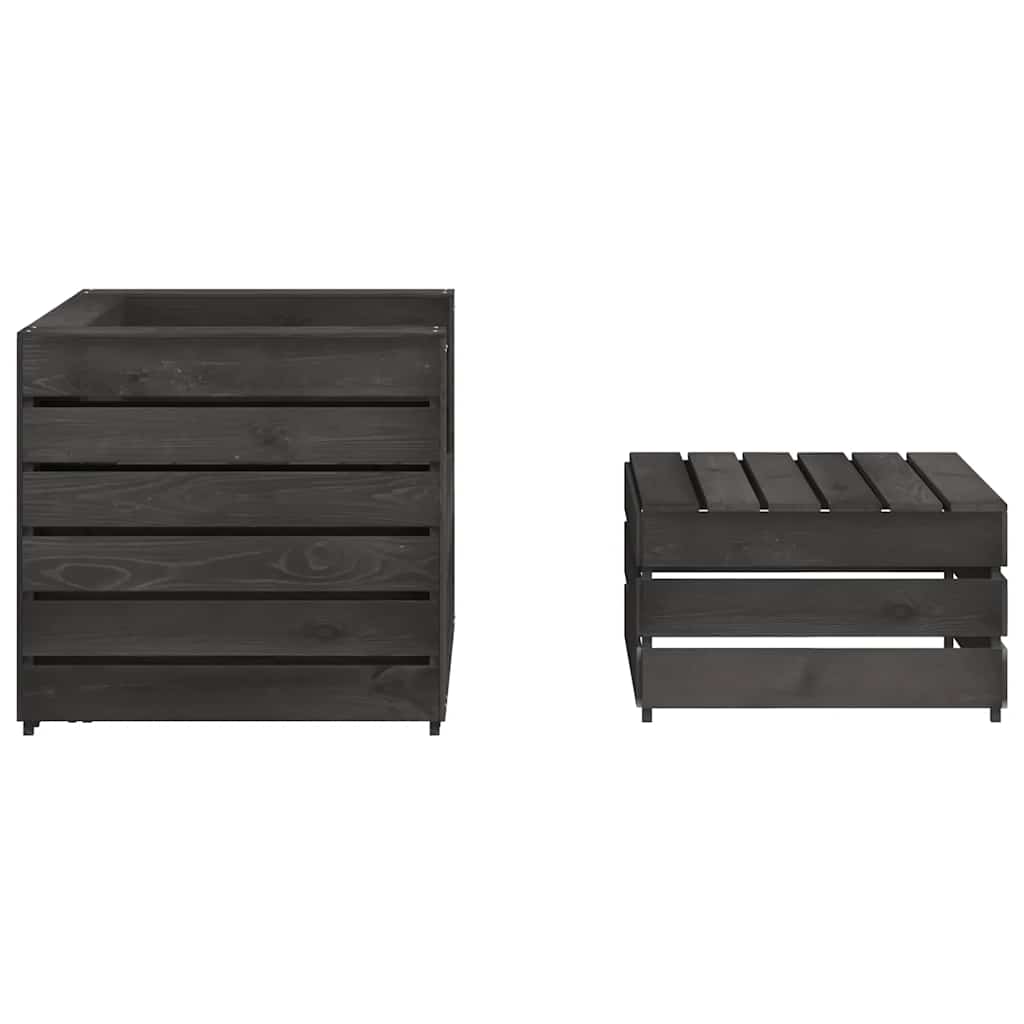 Gabbione Letto Rialzato in Acciaio Zincato 540x90x100 cm - homemem39